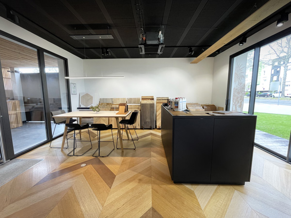 Nicewood Parquet Nantes - Showroom avec plus de 100 références de parquets