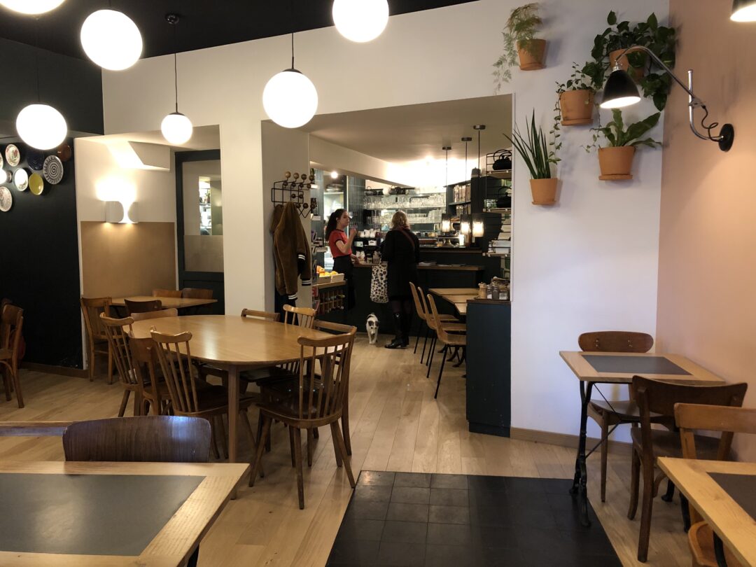 Pose de Parquet au Restaurant Le Petit Flore, à Nantes