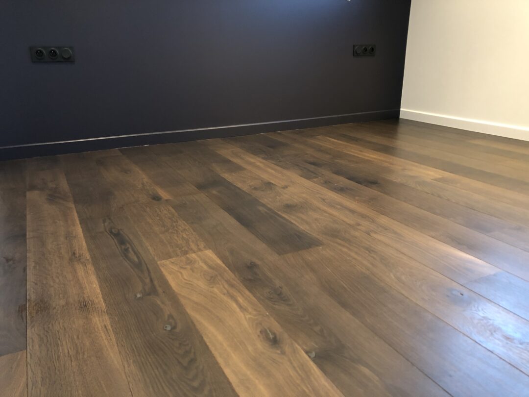 PARQUET CONTRECOLLÉ CHÊNE FUMÉ HAVANE, DESIGN PARQUET